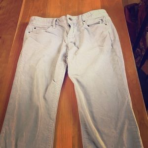 Light blue cords size 4